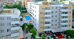 Panorama of Hedef Kleopatra Golden Sun 3* (Alanya, Turkey)