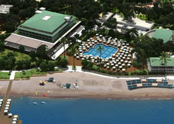 Panorama of hotel Nirvana Lagoon Villas Suites & Spa 5* (Kemer, Turkey)