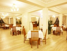 Restaurant in the hotel Potidea Palace 4* (Nea Potidea, Chalkidiki, Greece)